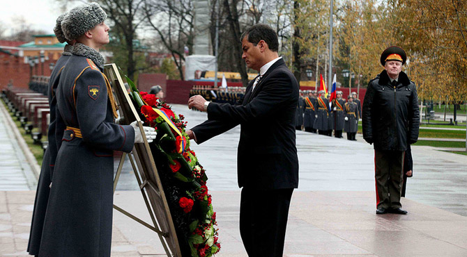 Gira internacional del Presidente Correa beneficiará al comercio y cultura de Ecuador