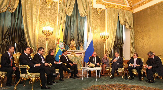 La inversión rusa en el Ecuador se fortalecerá gracias a esta visita
